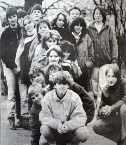 Klasse 9a im Jahre 1985