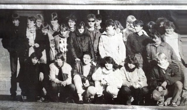 Klasse 9c im Jahre 1985